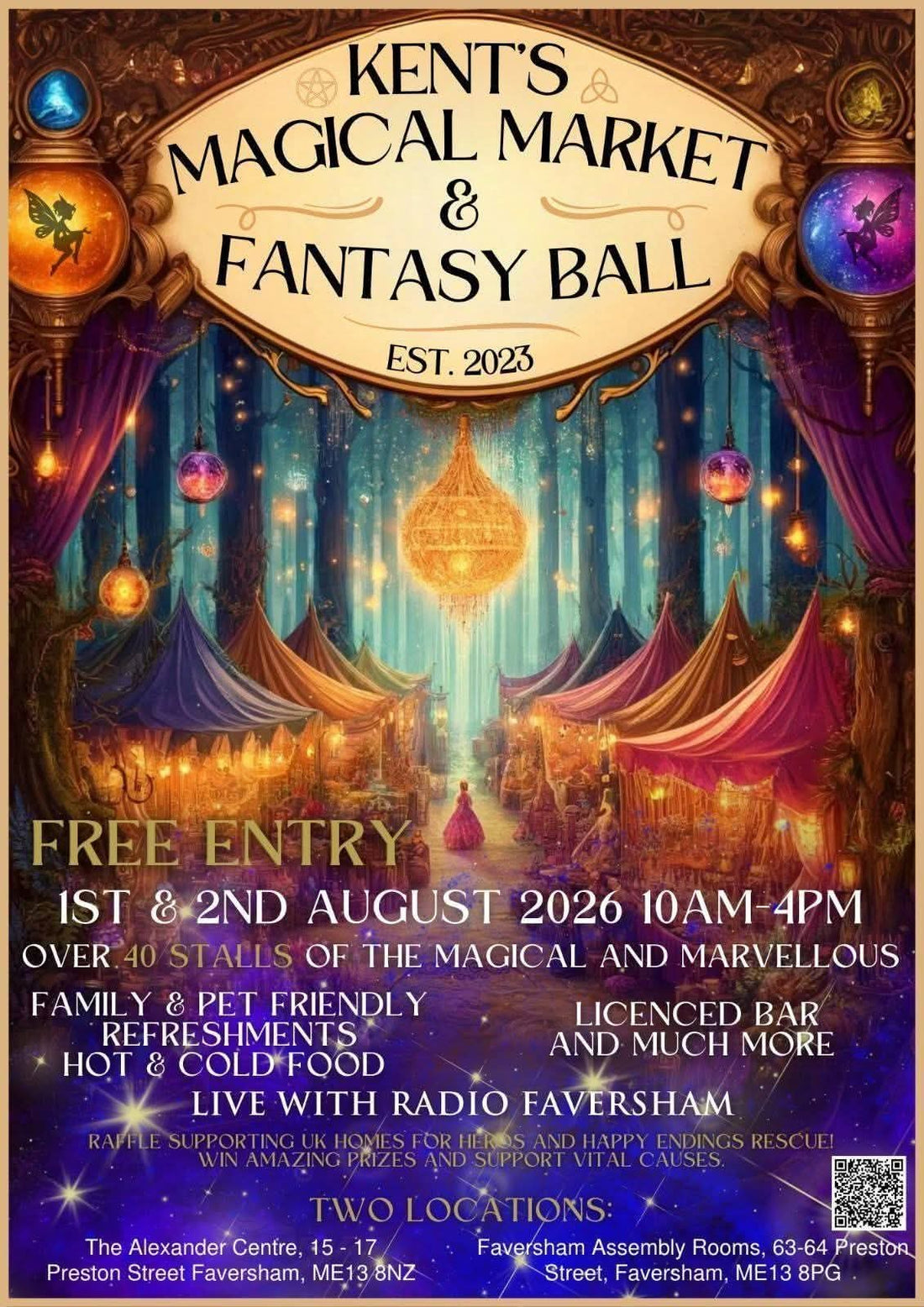 Kent's Magical Market &amp; Fantasy Ball – A Weekend of Magic in Faversham