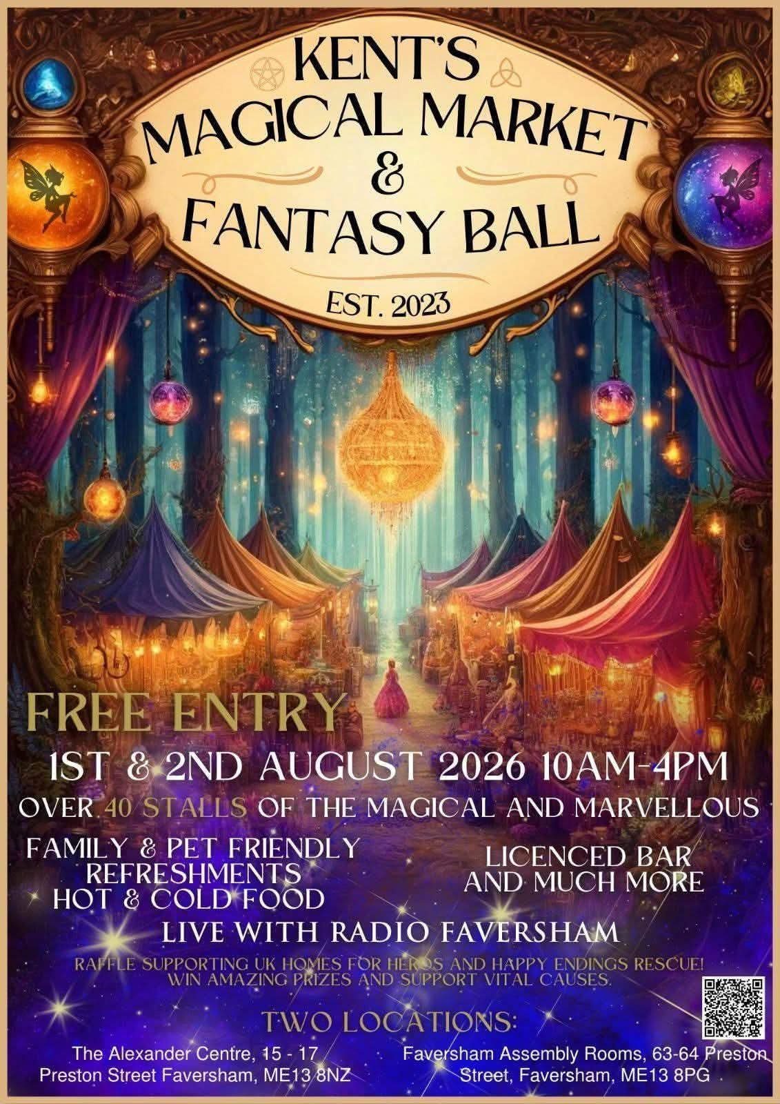 Kent's Magical Market &amp; Fantasy Ball – A Weekend of Magic in Faversham
